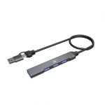 AG-SD21 4 in 2 USB Çoklayıcı Type-C USB 3.0 - Görsel 2