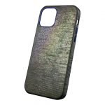 iPhone 12 Pro Max Uyumlu Kumaş Desenli Yeşil Kılıf