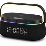 Aggiy Zenith Soundmag Kablosuz Şarj Standı , Bluetooth Hoparlör